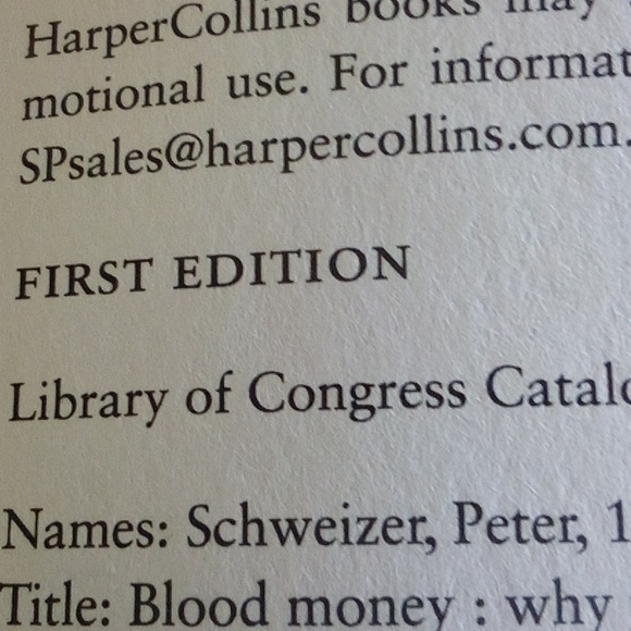 Blood Money by Peter Schweizer - Why the powerful turn a blind eye while China K - Picture 8 of 9